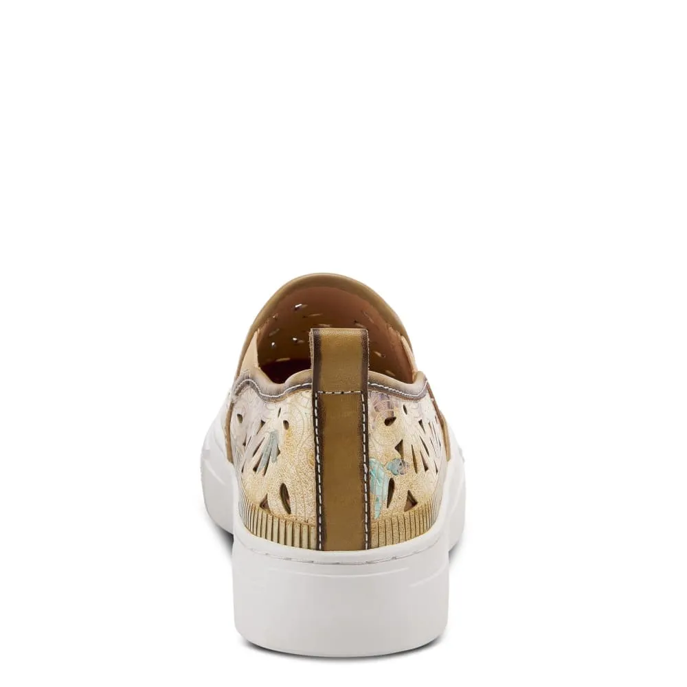 Spring Step Shoes Women's Multicolor Leather Sneakers
