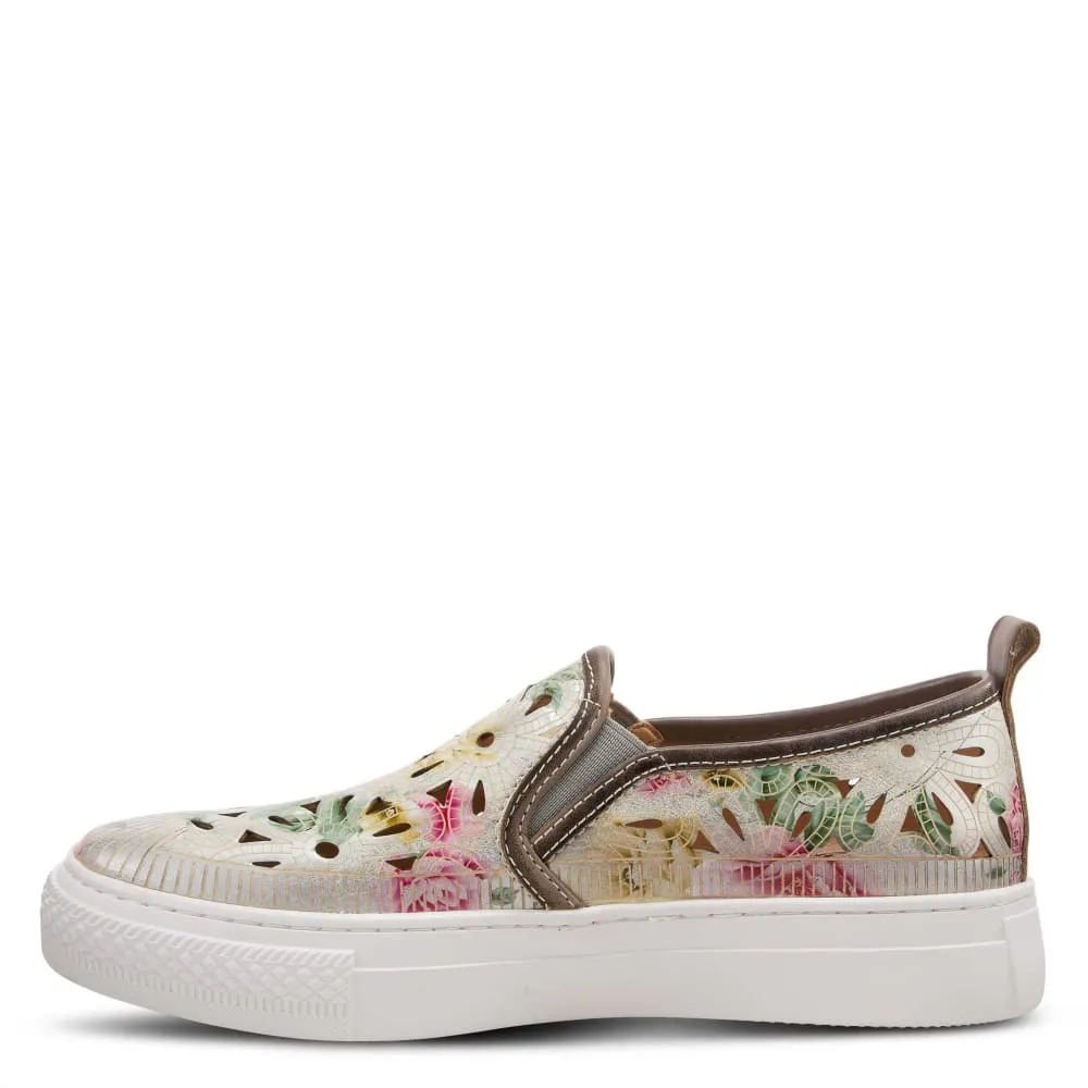 Spring Step Shoes Women's Multicolor Leather Sneakers
