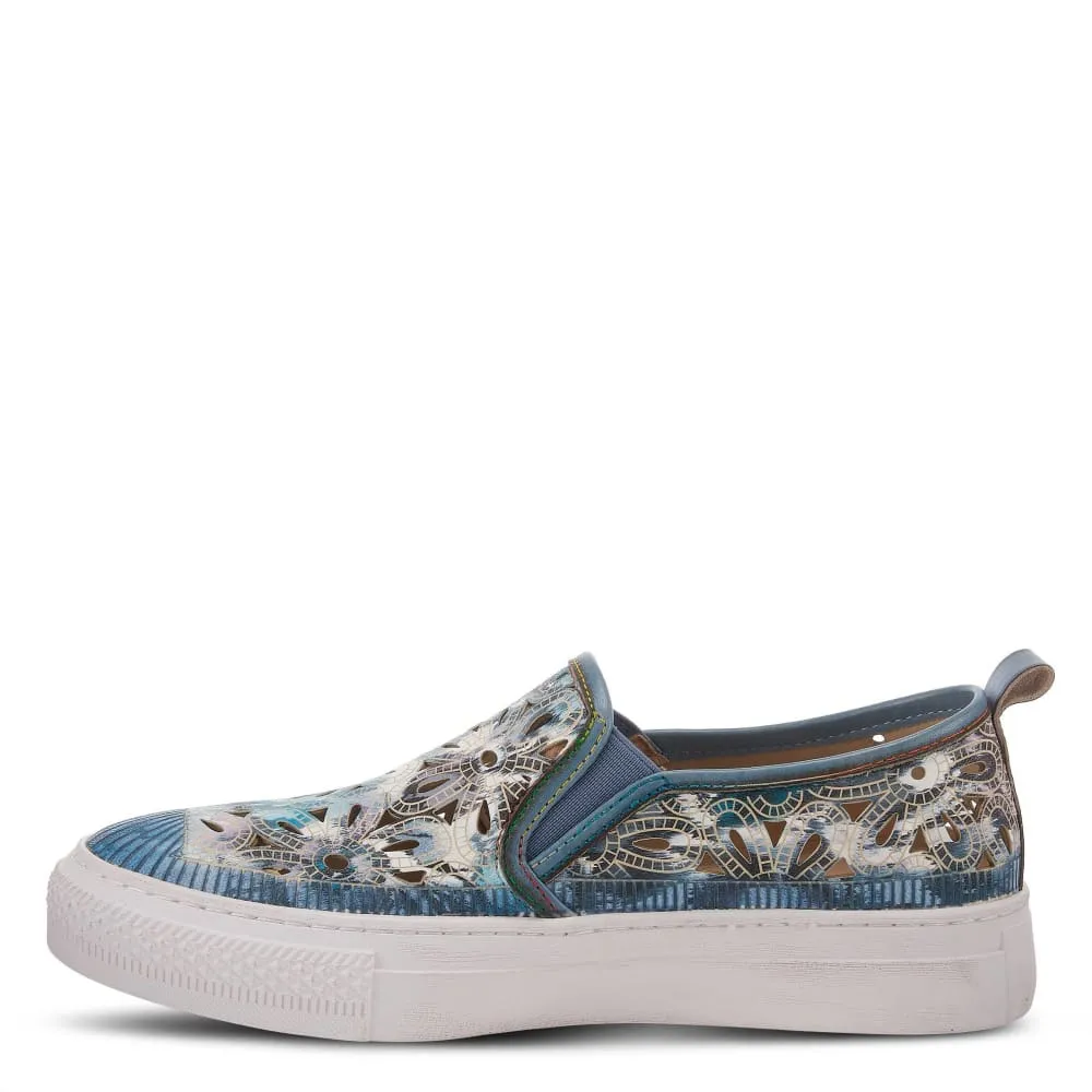 Spring Step Shoes Women's Multicolor Leather Sneakers