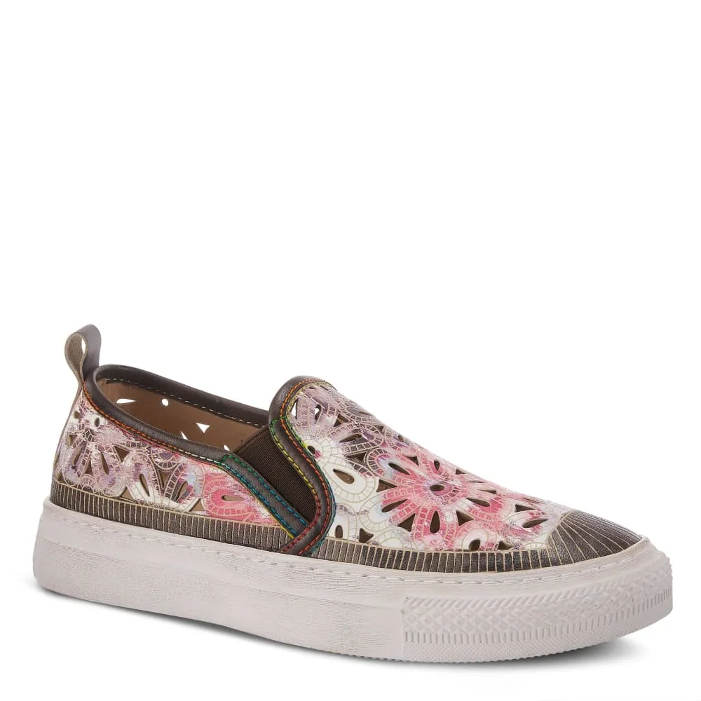 Spring Step Shoes Women's Multicolor Leather Sneakers