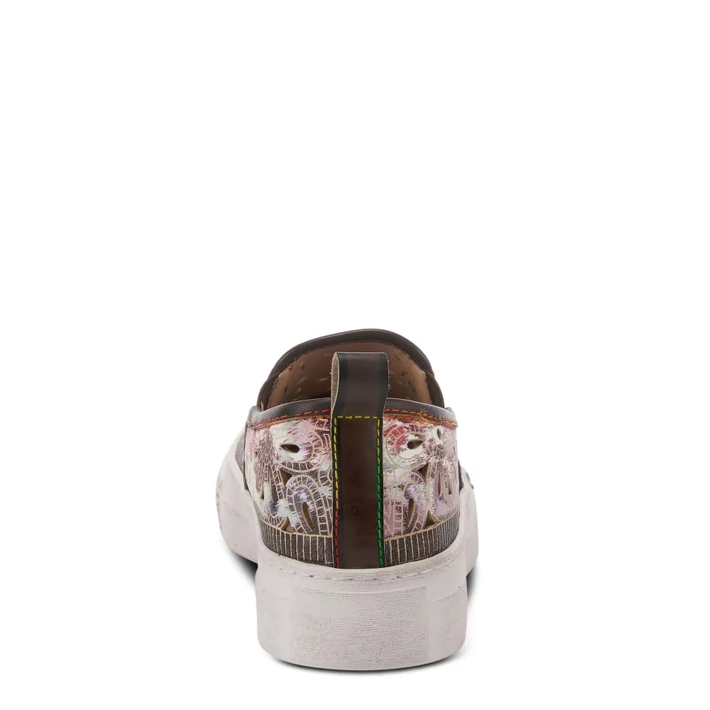 Spring Step Shoes Women's Multicolor Leather Sneakers