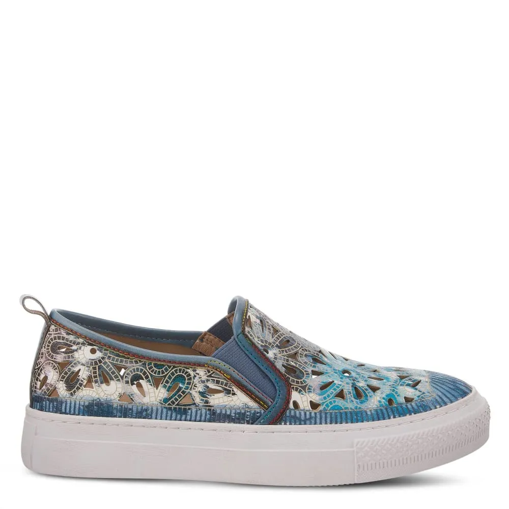 Spring Step Shoes Women's Multicolor Leather Sneakers