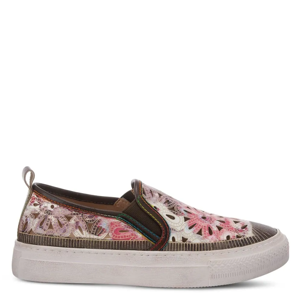 Spring Step Shoes Women's Multicolor Leather Sneakers
