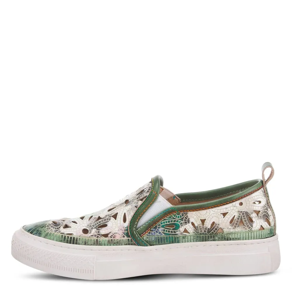 Spring Step Shoes Women's Multicolor Leather Sneakers