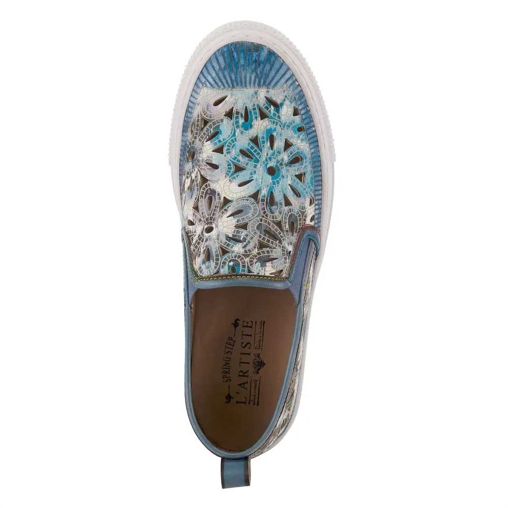 Spring Step Shoes Women's Multicolor Leather Sneakers