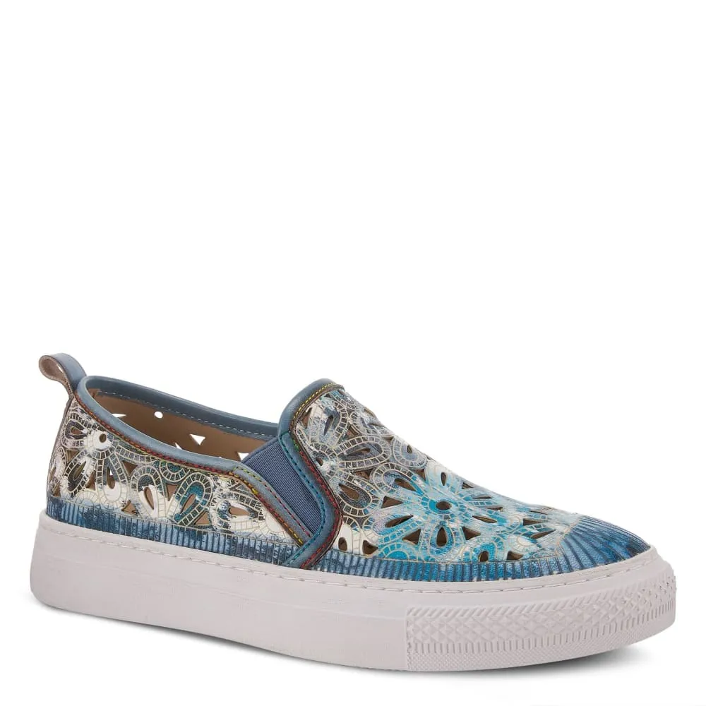 Spring Step Shoes Women's Multicolor Leather Sneakers