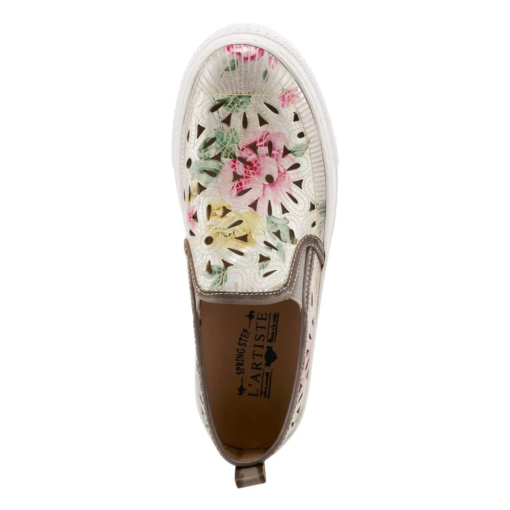 Spring Step Shoes Women's Multicolor Leather Sneakers