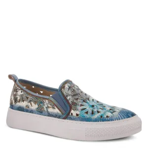 Spring Step Shoes Women's Multicolor Leather Sneakers
