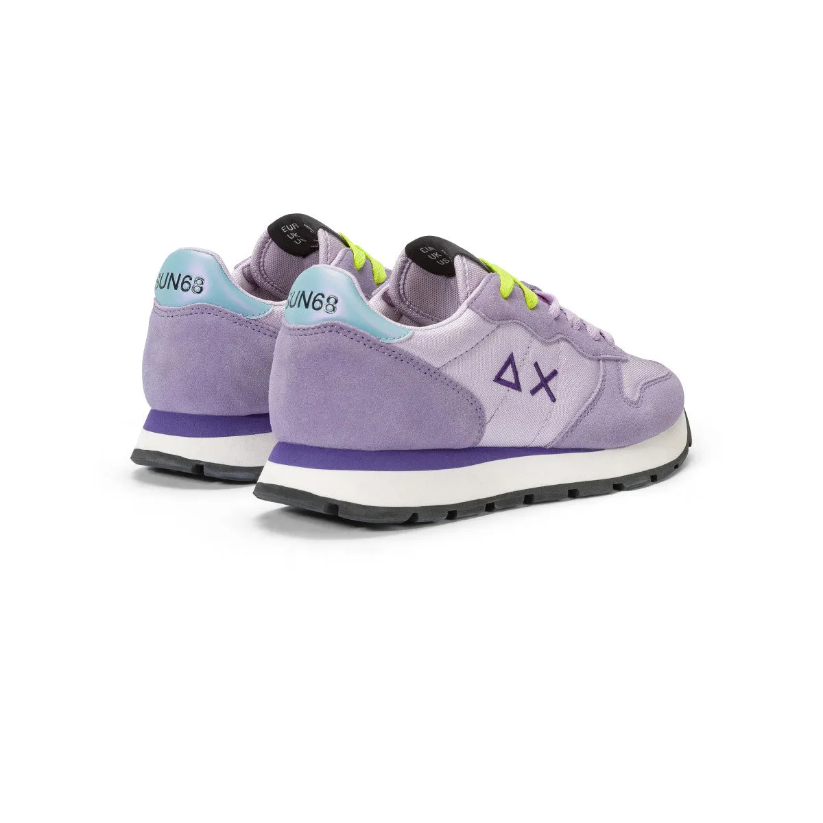 SUN68 ALLY SOLID NYLON LILLA SNEAKERS FOR WOMEN
