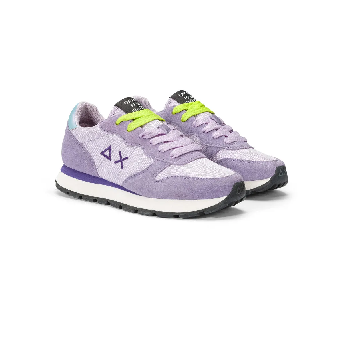 SUN68 ALLY SOLID NYLON LILLA SNEAKERS FOR WOMEN