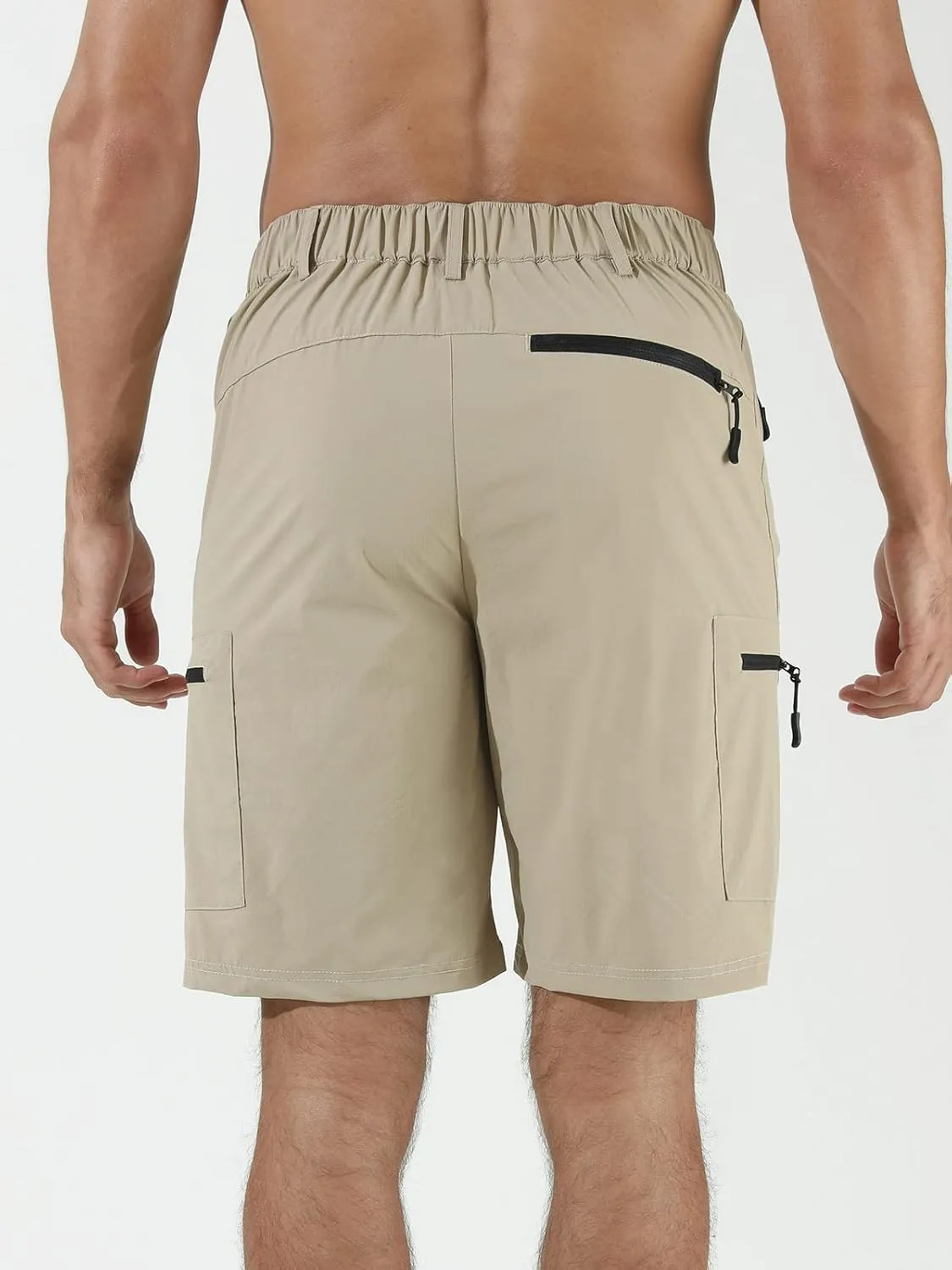 Suwangi Mens Hiking Cargo Shorts Quick-Dry Outdoor Athletic Short Travel Fishing Golf Tactical Short for Men with Multipocket