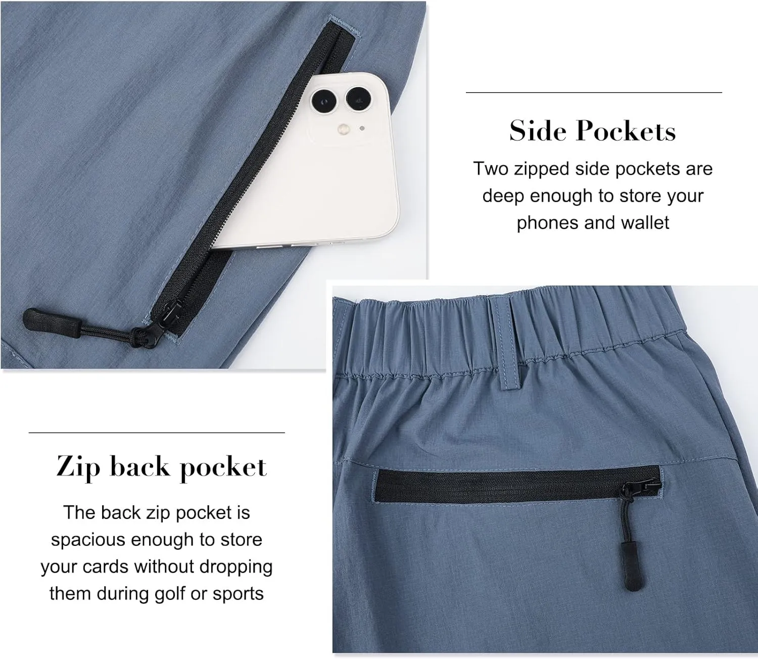 Suwangi Mens Hiking Cargo Shorts Quick-Dry Outdoor Athletic Short Travel Fishing Golf Tactical Short for Men with Multipocket