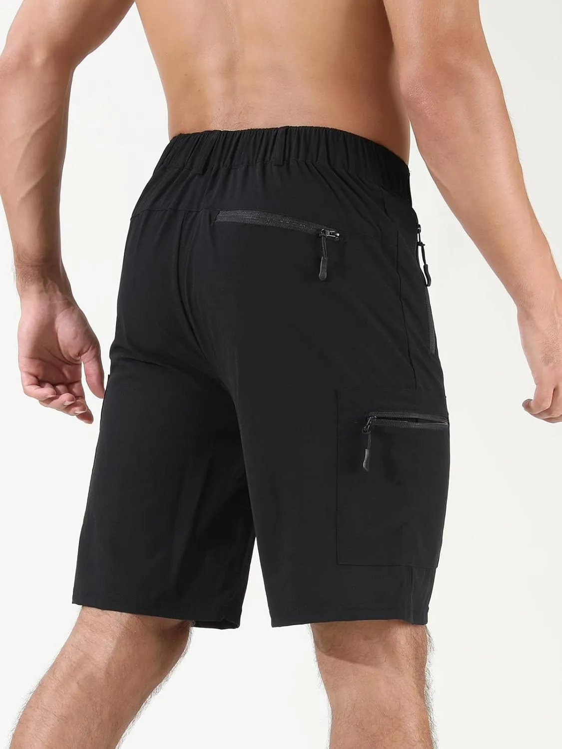 Suwangi Mens Hiking Cargo Shorts Quick-Dry Outdoor Athletic Short Travel Fishing Golf Tactical Short for Men with Multipocket